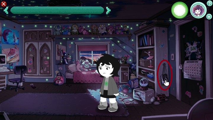 Pierwszy przedmiot znajdziesz przy samych drzwiach - Pokój | Opis przejścia - Akt 1 | Hiveswap - Hiveswap - poradnik do gry