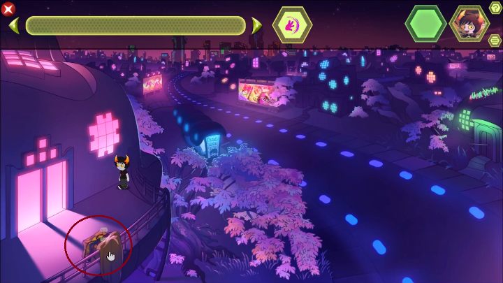 Gdy zaczynasz rozgrywkę tą postacią pojawiasz się na balkonie - Strych i inny wymiar | Opis przejścia - Akt 1 | Hiveswap - Hiveswap - poradnik do gry