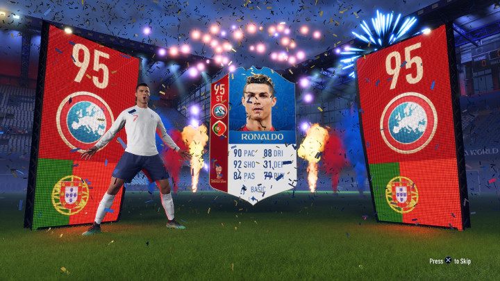 Taki widok ujrzy znacznie więcej graczy dodatku mundialowego niż podstawowej wersji FUT. - FIFA 18 World Cup, co nowego, porady - FIFA 18 - poradnik do gry