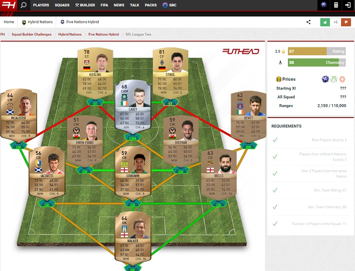 Najszybszą i najprostszą metodą budowania składów do wyzwań jest skopiowanie gotowych drużyn stworzonych przez innych graczy - Wyzwania budowania składów | FIFA 18 - FIFA 18 - poradnik do gry