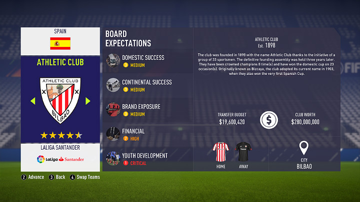 Niektóre kluby są mocno nastawione na rozwój młodzieży - Oczekiwania zarządu | Kariera menadżera | FIFA 18 - FIFA 18 - poradnik do gry