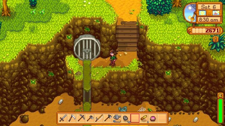 W deszczowe dni możesz usłyszeć przerażające dźwięki zawodzenia czy śpiewów - Tajemnice, zagadki i zadania w Stardew Valley | Szybki start - Stardew Valley - poradnik do gry