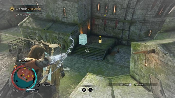 Możesz zawsze klasycznie zdetonować beczki i cieszyć się fajerwerkami. - Śródziemie Cień Wojny: Korzystanie z elementów otoczenia - Walka - Śródziemie: Cień Wojny - poradnik do gry