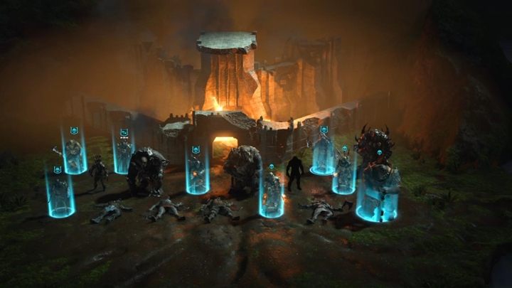 Na ekranie armii możesz wydawać rozkazy. - Śródziemie Cień Wojny: System Nemezis i rozkazy - Śródziemie: Cień Wojny - poradnik do gry 