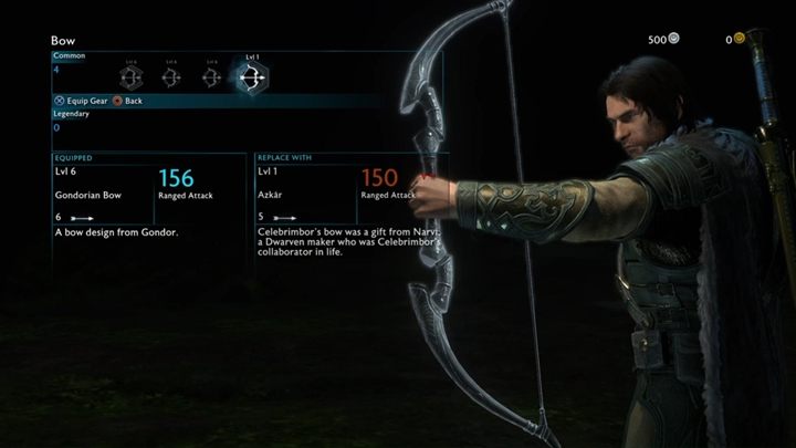 Przez całą grę będziesz ulepszał swój ekwipunek. - Śródziemie Cień Wojny: Ulepszanie ekwipunku - Śródziemie: Cień Wojny - poradnik do gry