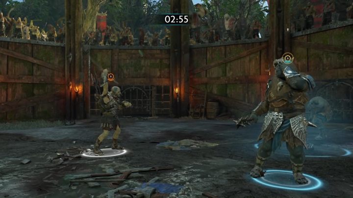 Na arenie możesz łatwo levelować swoich orków i z łatwością rekrutować nowe siły. - Śródziemie Cień Wojny: Jak szybko levelować i łatwo werbować orki? - Śródziemie: Cień Wojny - poradnik do gry