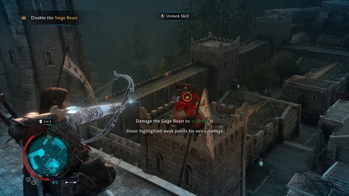 Zdetonuj ładunki wybuchowe bestii i zdominuj ją. - Śródziemie Cień Wojny: Kamień widzenia - solucja - Śródziemie: Cień Wojny - poradnik do gry 