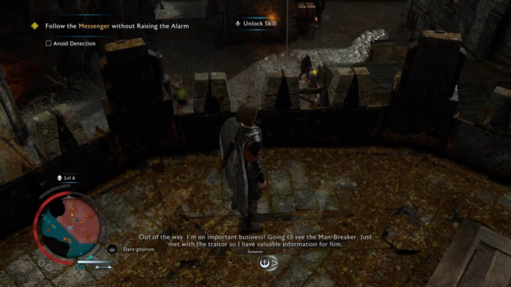 Staraj się trzymać zachodniej części fortecy. - Śródziemie Cień Wojny: Brama zdrajców - solucja - Śródziemie: Cień Wojny - poradnik do gry 