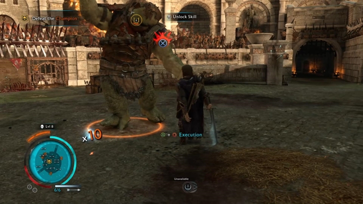 Najpierw w boju zmierzysz się z Olog-hai. - Śródziemie Cień Wojny: Arena - solucja - Śródziemie: Cień Wojny - poradnik do gry 