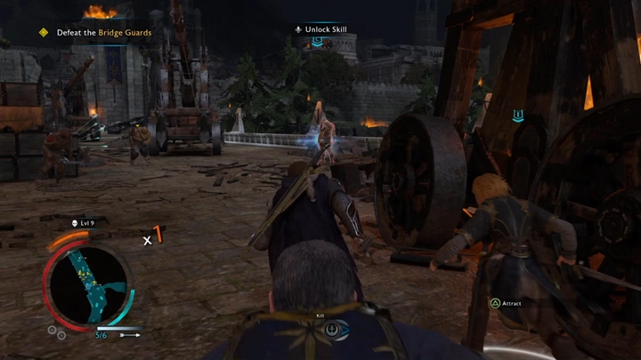 Biegnij z Castamirem w kierunku miasta. - Śródziemie Cień Wojny: Nim nastanie świt - solucja - Śródziemie: Cień Wojny - poradnik do gry 