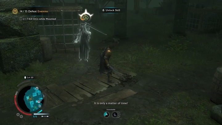 Przy ostatniej wieży czeka na ciebie walka z nazgulem. - Śródziemie Cień Wojny: Trzy wieże - solucja - Śródziemie: Cień Wojny - poradnik do gry 