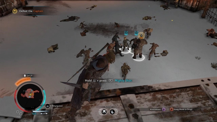 Twoi sprzymierzeńcy bardzo pomogą w walce z kapitanem. - Śródziemie Cień Wojny: Krwawy sport - solucja - Śródziemie: Cień Wojny - poradnik do gry 