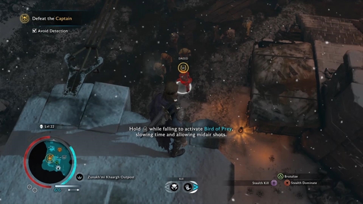 Najlepiej zaatakować wroga z ukrycia. - Śródziemie Cień Wojny: Bez zaproszenia - solucja - Śródziemie: Cień Wojny - poradnik do gry