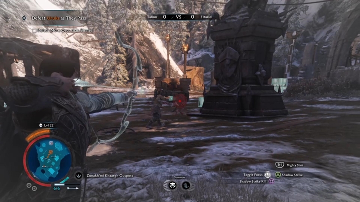 Możesz użyć elementów otoczenia, by ułatwić sobie walkę. - Śródziemie Cień Wojny: Wybrańcy - solucja - Śródziemie: Cień Wojny - poradnik do gry 