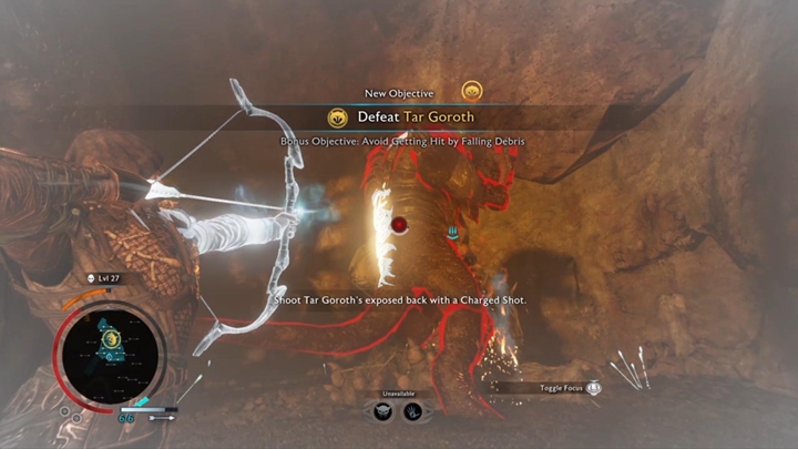 Strzelaj w jasne punkty na plecach bestii. - Śródziemie Cień Wojny: Carnan - solucja - Śródziemie: Cień Wojny - poradnik do gry