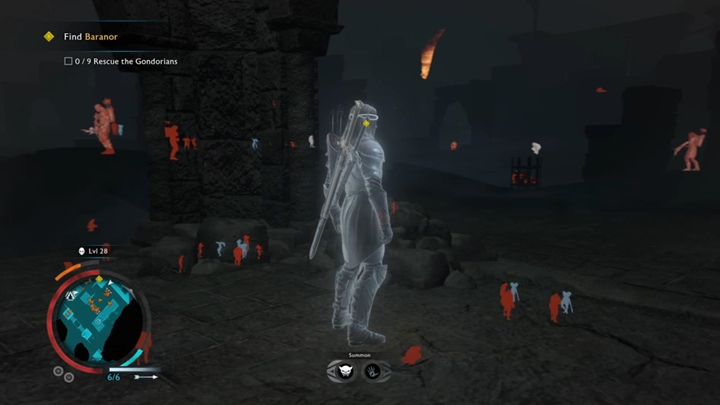 Najpierw skup się na łucznikach. - Śródziemie Cień Wojny: Do Gorgoroth - solucja - Śródziemie: Cień Wojny - poradnik do gry