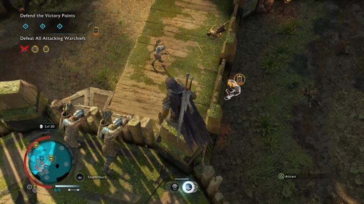 Wrogowie będą wspinać się również po murach. - Śródziemie Cień Wojny: Najlepsza Obrona - solucja - Śródziemie: Cień Wojny - poradnik do gry 