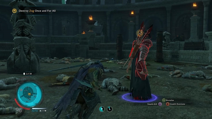 Zawsze możesz postawić na skradanie się i atakować wroga z ukrycia. - Śródziemie Cień Wojny: Armia umarłych - solucja - Śródziemie: Cień Wojny - poradnik do gry 