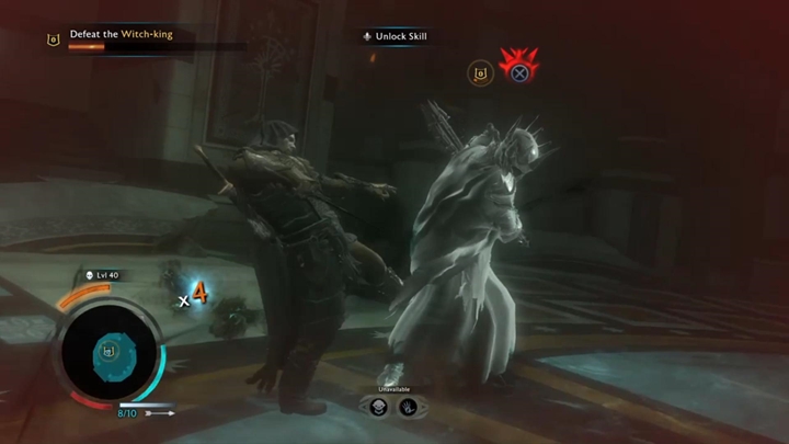 Unikaj i kontruj ataki Czarnoksiężnika. - Śródziemie Cień Wojny: Świetlisty Władca - solucja - Śródziemie: Cień Wojny - poradnik do gry 