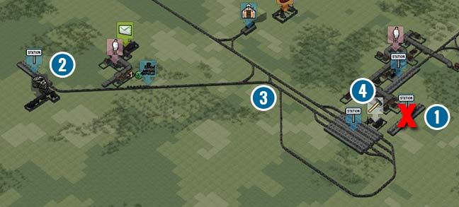 Stacje przemysłowe - przetwórnie, fabryki - Jak efektownie budować stacje? | Podstawy rozgrywki | Mashinky - Mashinky - poradnik do gry