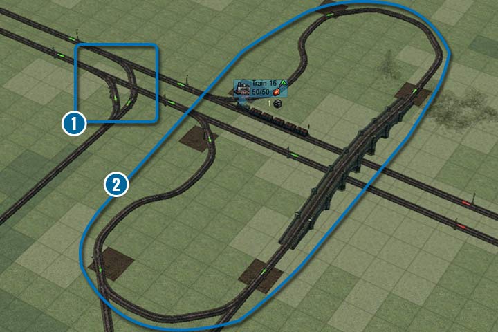 Odnoga ze zwykłych torów to szybkie i proste rozwiązanie, ale z czasem źle wpłynie na całą linię. Droższe rozwiązania z udziałem mostów/tunelów oferuję lepsze wyniki. - Zaawansowane połączenia i konstrukcje | Podstawy rozgrywki | Mashinky - Mashinky - poradnik do gry