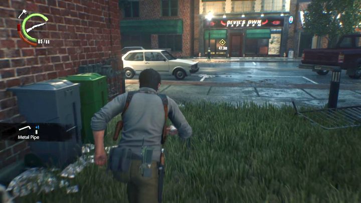 Wejście do Devils Own Taproom. - Rozdział 7 - Pożądanie sztuki | Opis przejścia Evil Within 2 - Evil Within 2 - poradnik do gry