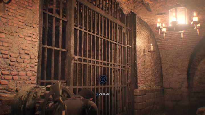 Wykorzystaj zdobytą niedawno dźwignię, by otworzyć bramę. - Rozdział 9 - Kolejne zło | Opis przejścia Evil Within 2 - Evil Within 2 - poradnik do gry