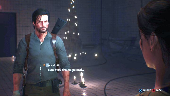 Porozmawiaj z Esmeraldą, by zakończyć ten rozdział. - Rozdział 11 - Ponowne połaczenie | Opis przejścia Evil Within 2 - Evil Within 2 - poradnik do gry