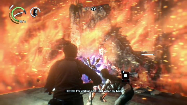 Podczas przeprawy urządzenie dwukrotnie nawali. - Rozdział 13 - Twierdza | Opis przejścia Evil Within 2 - Evil Within 2 - poradnik do gry