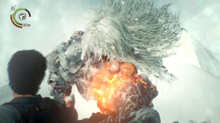 Gdy odstrzelona ręka Myry cię złapie, strzelaj w jej słaby punkty. - Rozdział 16 - Pustka | Opis przejścia Evil Within 2 - Evil Within 2 - poradnik do gry