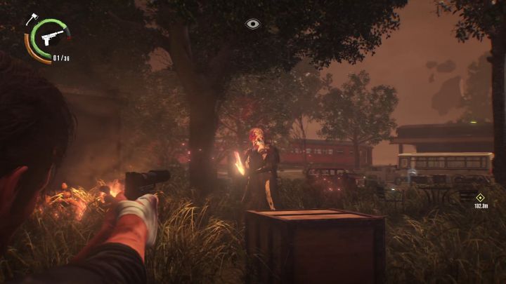 Części do naprawy zbędziesz pokonując wrogów wyposażonych w miotacze ognia. - Jak zdobyć miotacz ognia w Evil Within 2? - Evil Within 2 - poradnik do gry