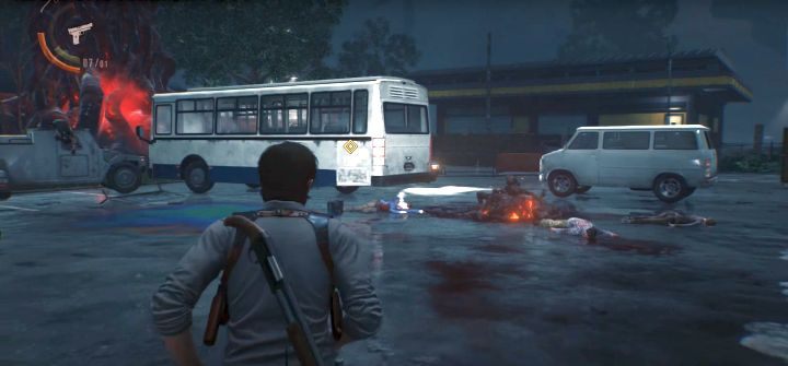 Pierwsze w tej misji szczątkowe wspomnienie aktywujesz tutaj. - Rozdział 7 - Pożądanie sztuki | Sekrety w Evil Within 2 - Evil Within 2 - poradnik do gry