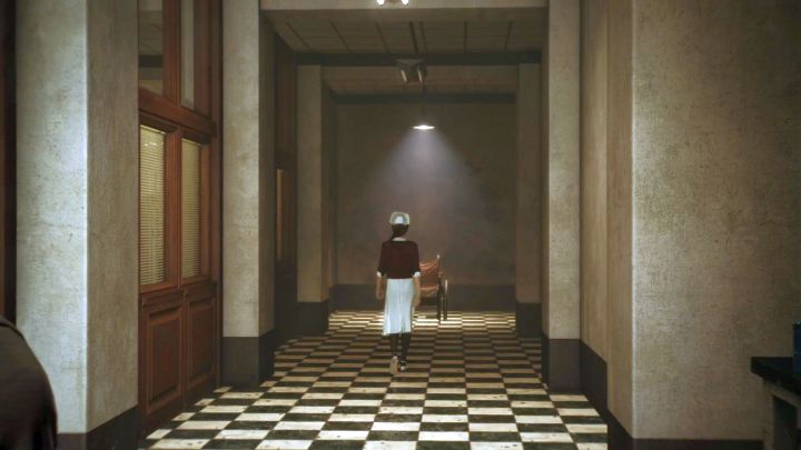 Usiądź na fotelu na końcu korytarza, by ulepszyć postać. - Rozdział 3 - Rezonanse | Opis przejścia Evil Within 2 - Evil Within 2 - poradnik do gry