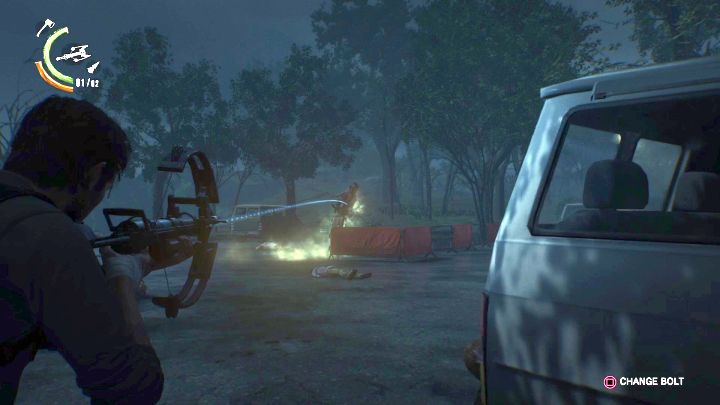 W okolicy znajdziesz kilku bardziej niebezpiecznych wrogów. - Rozdział 3 - Rezonanse | Opis przejścia Evil Within 2 - Evil Within 2 - poradnik do gry