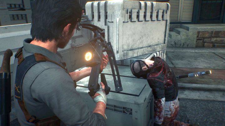 Ekstremalnie przegięta kusza powraca w The Evil Within 2. - Jak zdobyć Kuszę Strażnika w Evil Within 2? - Evil Within 2 - poradnik do gry