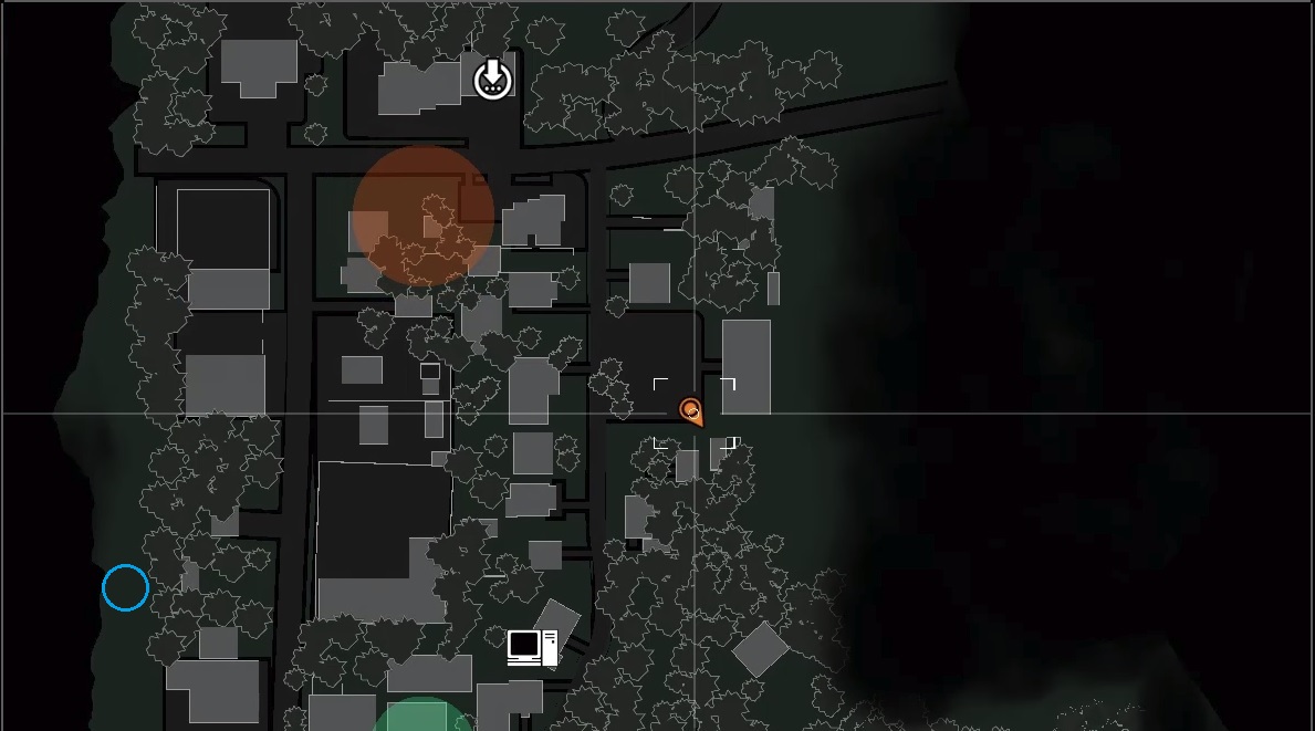 Lokalizacja pierwszego tajemniczego obiektu w grze. - Rozdział 3 | Sekrety w Evil Within 2 - Evil Within 2 - poradnik do gry