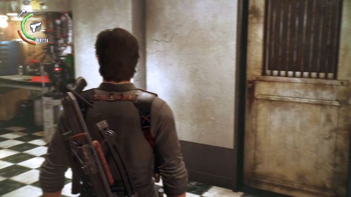 Drzwi prowadzące na strzelnicę. - Rozdział 4 | Sekrety w Evil Within 2 - Evil Within 2 - poradnik do gry