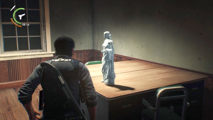 Ostatnia w tym rozdziale znajdźka - figurka z kluczem. - Rozdział 5 | Sekrety w Evil Within 2 - Evil Within 2 - poradnik do gry