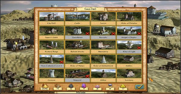 Rozbudowane miasto - Co powinien wiedzieć każdy bohater w świecie męstwa i magii? - część 1 - Heroes of Might & Magic IV: Winds of War - poradnik do gry