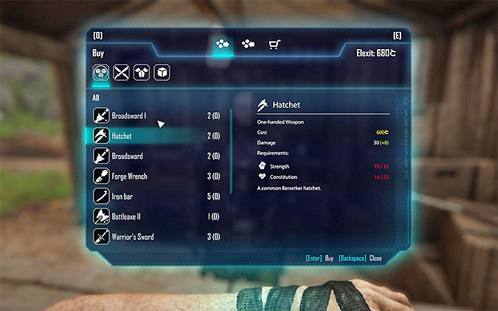 Toporek jest dobrym kompromisem - nie ma ogromnych wymagań i zadaje znacznie większe obrażenia od startowych broni - Elex: Lepsza broń na start - jak zdobyć? - Elex - poradnik do gry