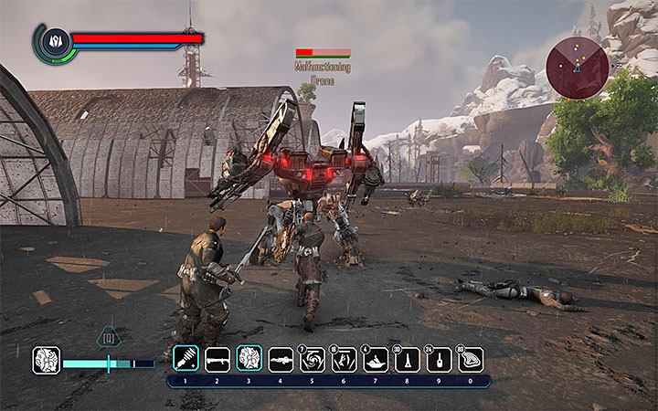 Quest możesz kontynuować nawet po tym jak mechanicy kleryków zginą (jest to raczej nieuniknione) - Zadania w The Hort | Ignadon | Zadania poboczne | Solucja Elex - Elex - poradnik do gry