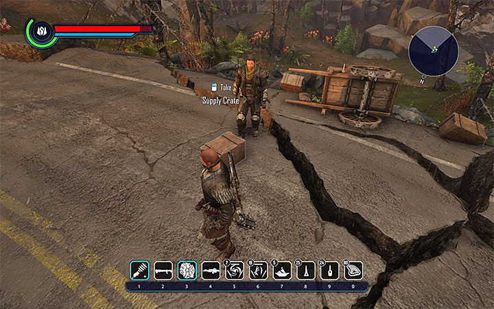 Wszystkie skrzynie są w pobliżu przewróconego wozu - Wstęp dozwolony, Wejdź do Hortu w Ignadonie | Ignadon | Zadania poboczne - Elex - poradnik do gry