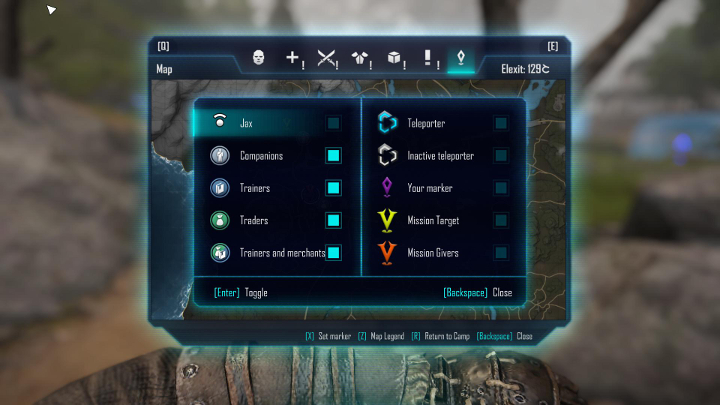Podczas eksploracji niezbędna jest mapa - Eksploracja świata | Podstawy rozgrywki | Elex - Elex - poradnik do gry