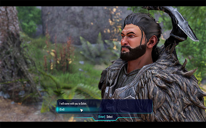 Możesz wyruszyć z Durasem do Goliet lub samemu zaplanować kolejne kroki - Przetrwanie | Rozpoczęcie łowów | Zadania główne Elex - Elex - poradnik do gry