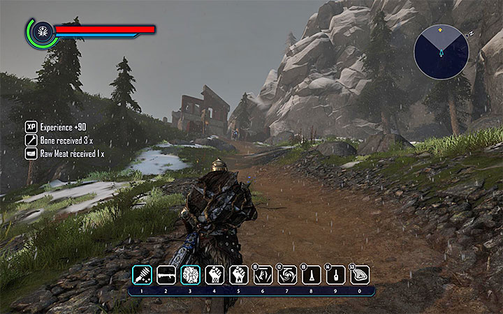 Ścieżka prowadząca na wzgórze gdzie przebywa Repox - Zadanie Plan Bitwy Zardoma | Plany wojenne | Zadania główne Elex - Elex - poradnik do gry