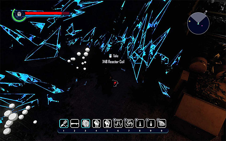 Zejdź po schodach na najniższy poziom i zajmij się eksploracją okolicznych pomieszczeń - Uszkodzony reaktor | Otwarta wojna | Zadania główne Elex - Elex - poradnik do gry