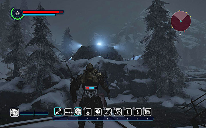 Dowódcy domyślnie skrywają się w małych bunkrach w Xacor - Przez lodową pustynię | Sekret hybrydy | Zadania główne Elex - Elex - poradnik do gry