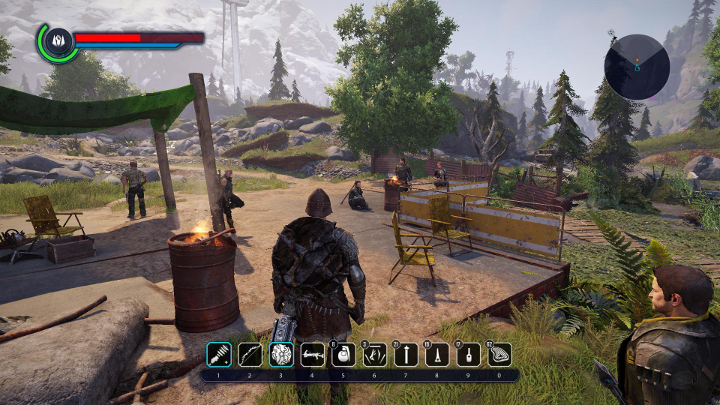 Postać o imieniu Hunter zleci ci odnalezienie Wicka, który posiada fałszywe przepustki. - Elex: Miasto pod Kopułą - jak wejść? - Elex - poradnik do gry