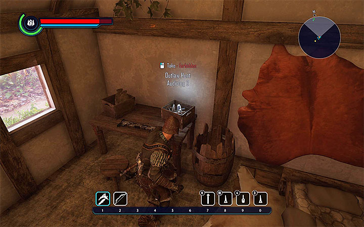 Dziennik audio 2 Outlaw Hunt Audiolog 2 znajduje się w jednej z chatek w wiosce Goliet - Łowca nagród | Abessa | Zadania poboczne | Solucja Elex - Elex - poradnik do gry