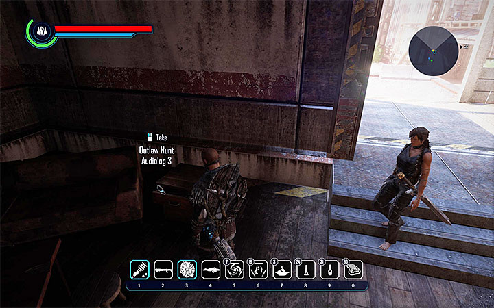 Dziennik audio 3 Outlaw Hunt Audiolog 3 znajduje się w mieście Fort, czyli w siedzibie frakcji Banitów - Łowca nagród | Abessa | Zadania poboczne | Solucja Elex - Elex - poradnik do gry